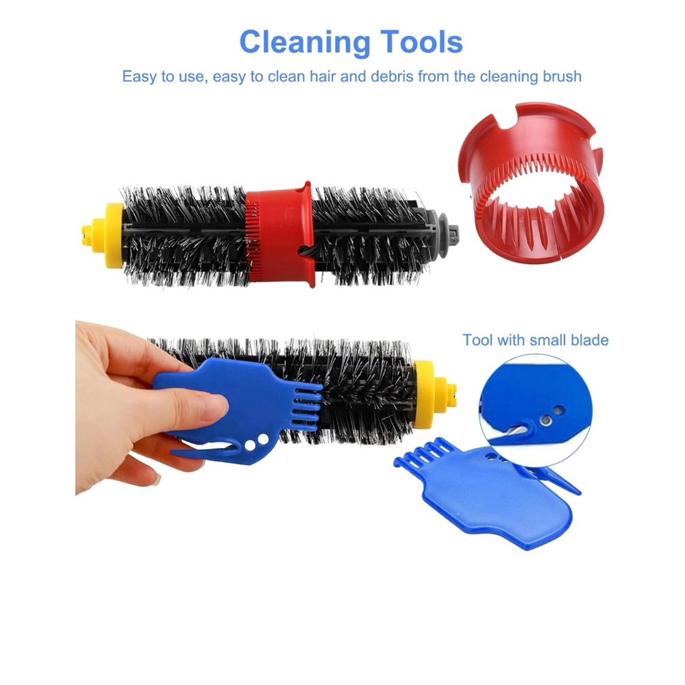 NWOT-Roomba Robot Vacuum 7-Piece Replacement Cleaning Tools